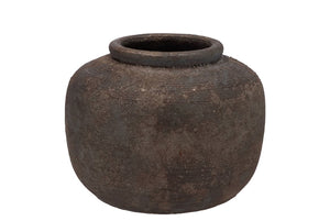 Vazonas Dubuo Batu Grey Jug Low 9Øx20x15cm