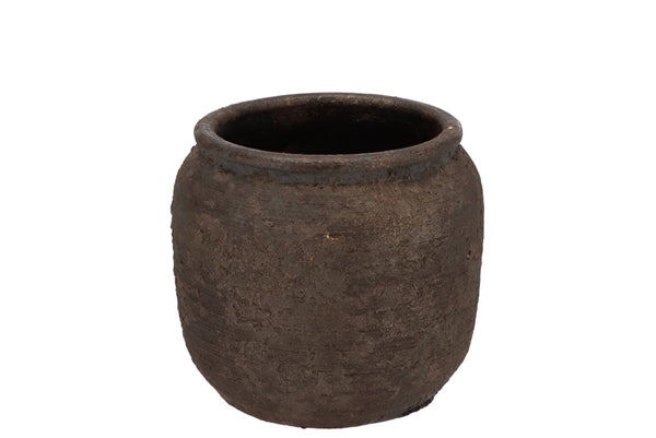 Vazonas Dubuo Batu Grey Pot 15,5Øx20x20cm
