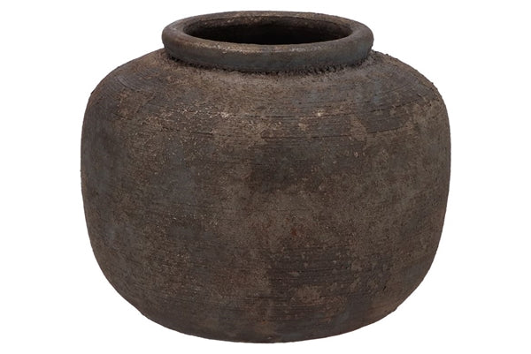 Vazonas Dubuo Batu Grey Jug Low 15,5Øx28x26cm