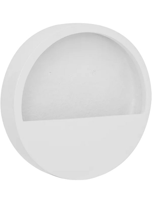 Essential Wally Sieninis Laikiklis vazonas (M Blizgus Baltas)