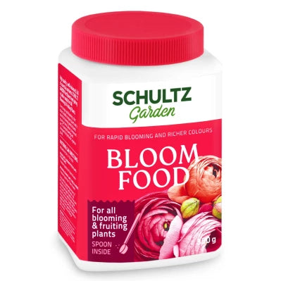 bloom food for plants SCHULTZ FERTILIZERS FOR FLOWERING PLANTS, 350 G. BLOOM FOOD – Gipsygarden